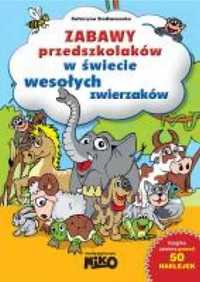 Zabawy przedsz.w świecie wesołych zwierz. 3 - 4 lata - Katarzyna Sied