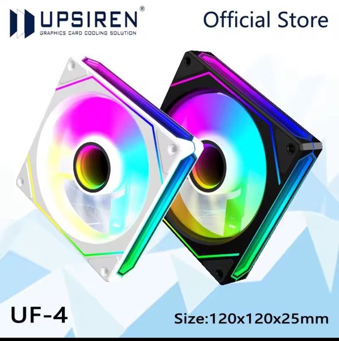 Хаб uh8 ARGB Корпусный вентилятор Upsiren Prism 6 pro