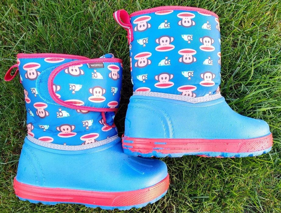 Śniegowce, kozaki, zimowe buty H&M r. 30 małpa