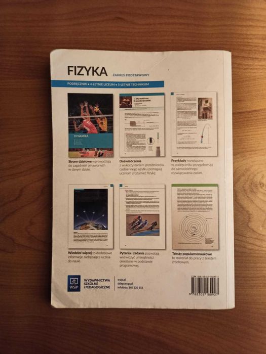 Podręcznik Fizyka 1, WSiP