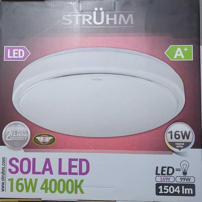 Plafon Lampa sufitowa Sola led 16W 4000K
