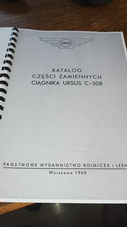 Katalog części zamiennych Ursus C-308