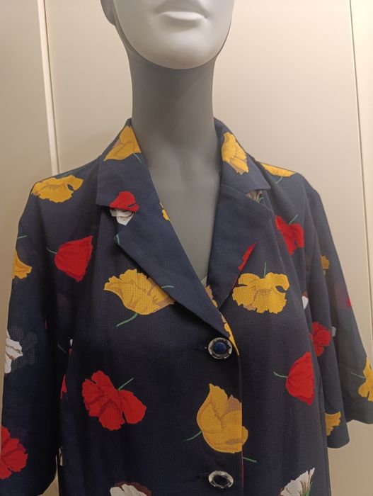 Szyta na zamówienie sukienka rozm 46/48