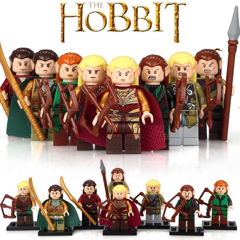 Bonecos minifiguras Hobbit / Senhor dos Anéis nº1 (compatíveis Lego)