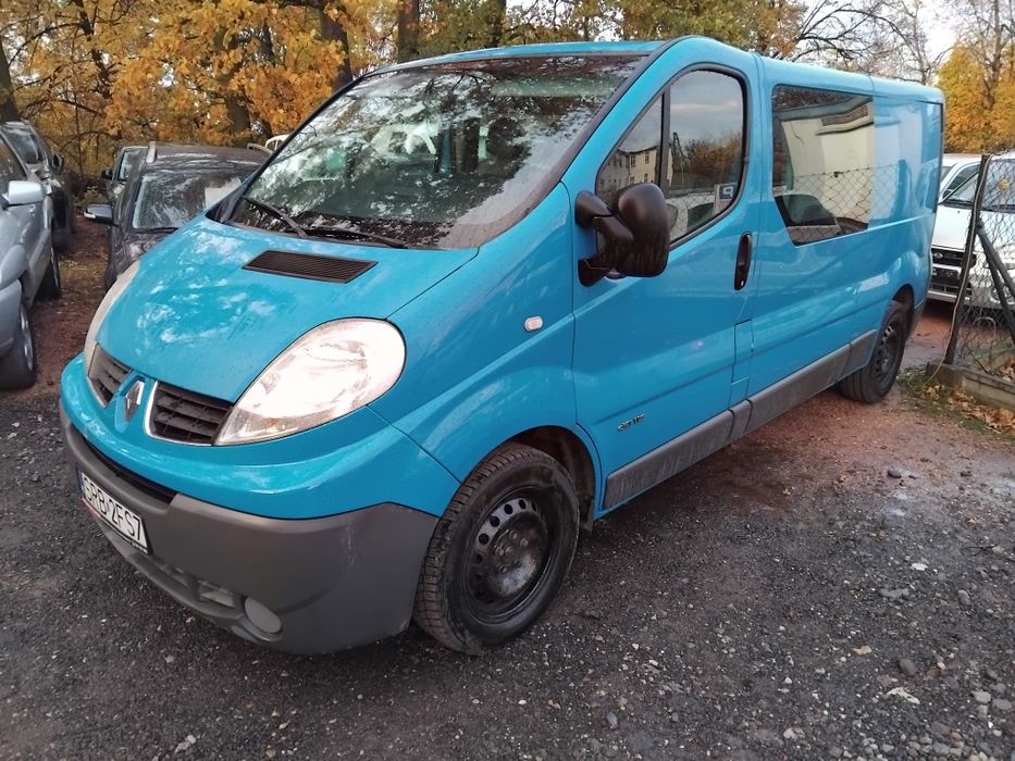 RENAULT TRAFIC // 6 Osób - Brygadówka // Klima // 2,0 Dci //