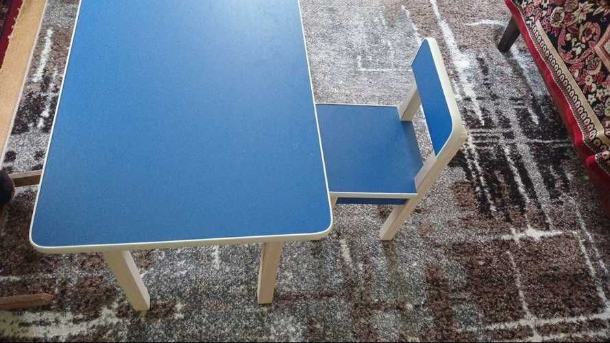 Стіл та стілець власне виробництво,стол парта и стул для детей