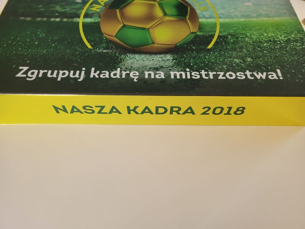 Klaser etui album nasza kadra 2018 piłkarski