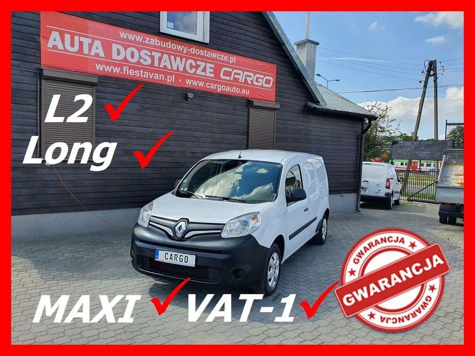 Renault KANGOO  L2H1 LONG Klima Tempomat # Faktura 23% # VAT-1 #Tempomat
