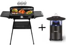 Grill elektryczny GOTIE GGE-2200 + Lampa owadobójcza UV GLO-100