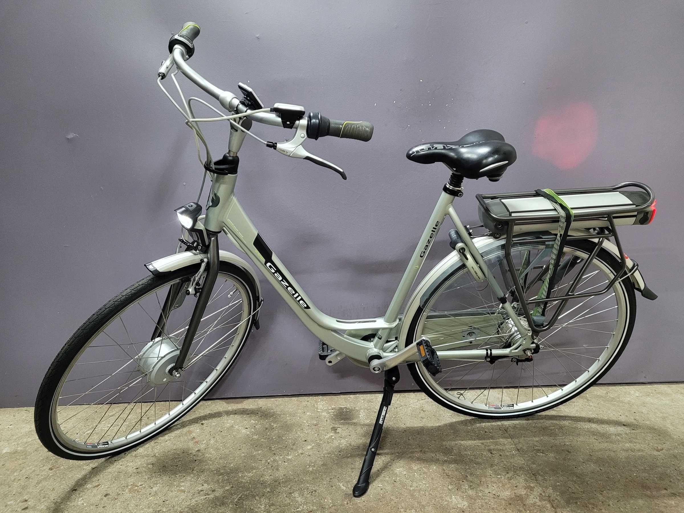 Rower elektryczny GAZELLE E-LINER. 1200 KM 51 Cykli ładowań 57cm 11AH