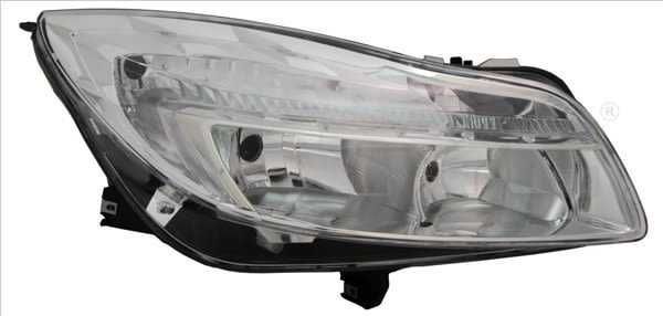 Opel Insignia 08-13 Lampa/Reflektor przód prawy. H7/H1