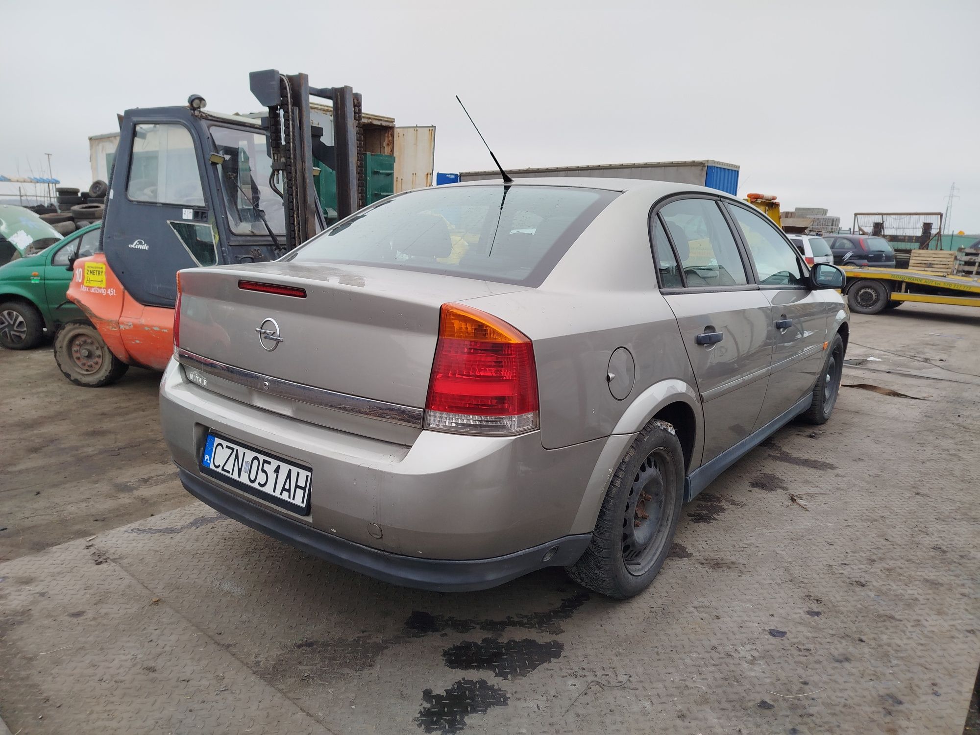 Opel Vectra C Z158 sedan  klapa tył tylna kompletna wysyłka