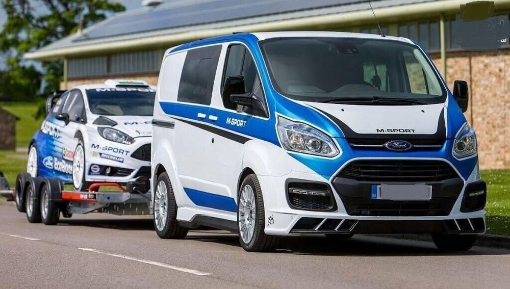 FORD TRANSIT CUSTOM 2013-2018 BODY KIT M-SPORT ZESTAW OSPOILEROWANIA