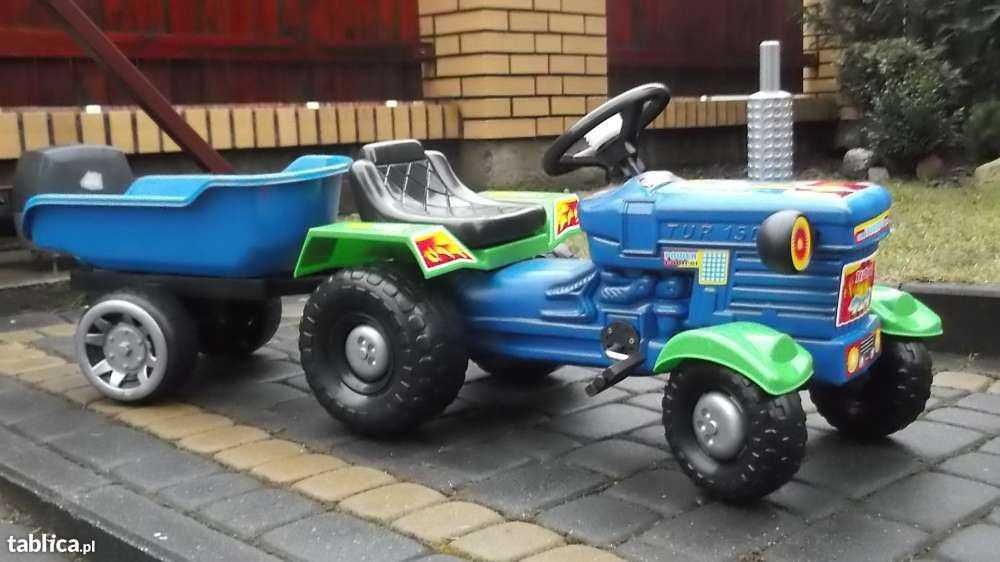 Duży traktor, traktorki na pedały. NOWE!