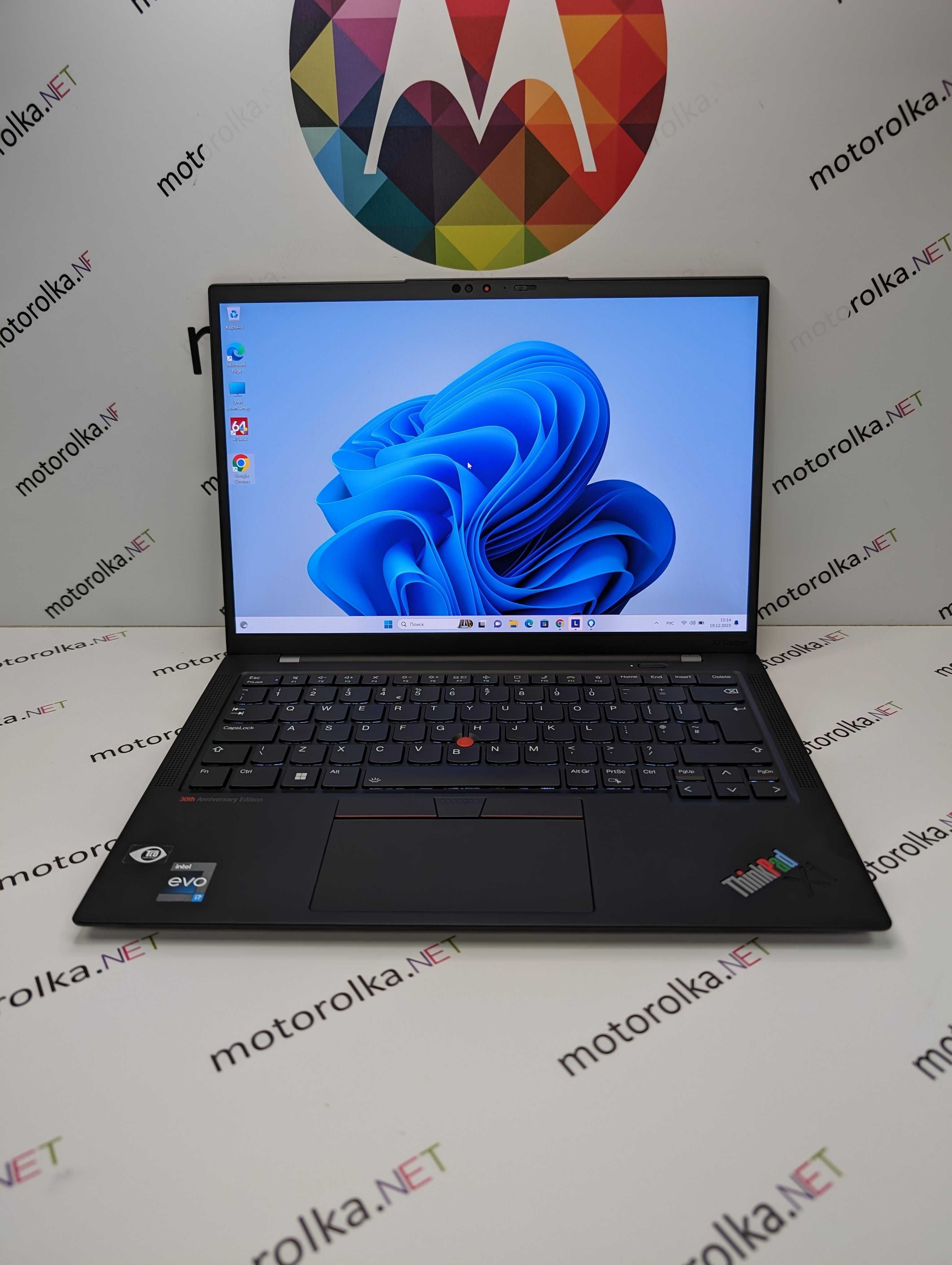Ноут Lenovo ThinkPad X1 Carbon Gen 10 2K+ OLED/i7-1260P/16/512 №2 LTE