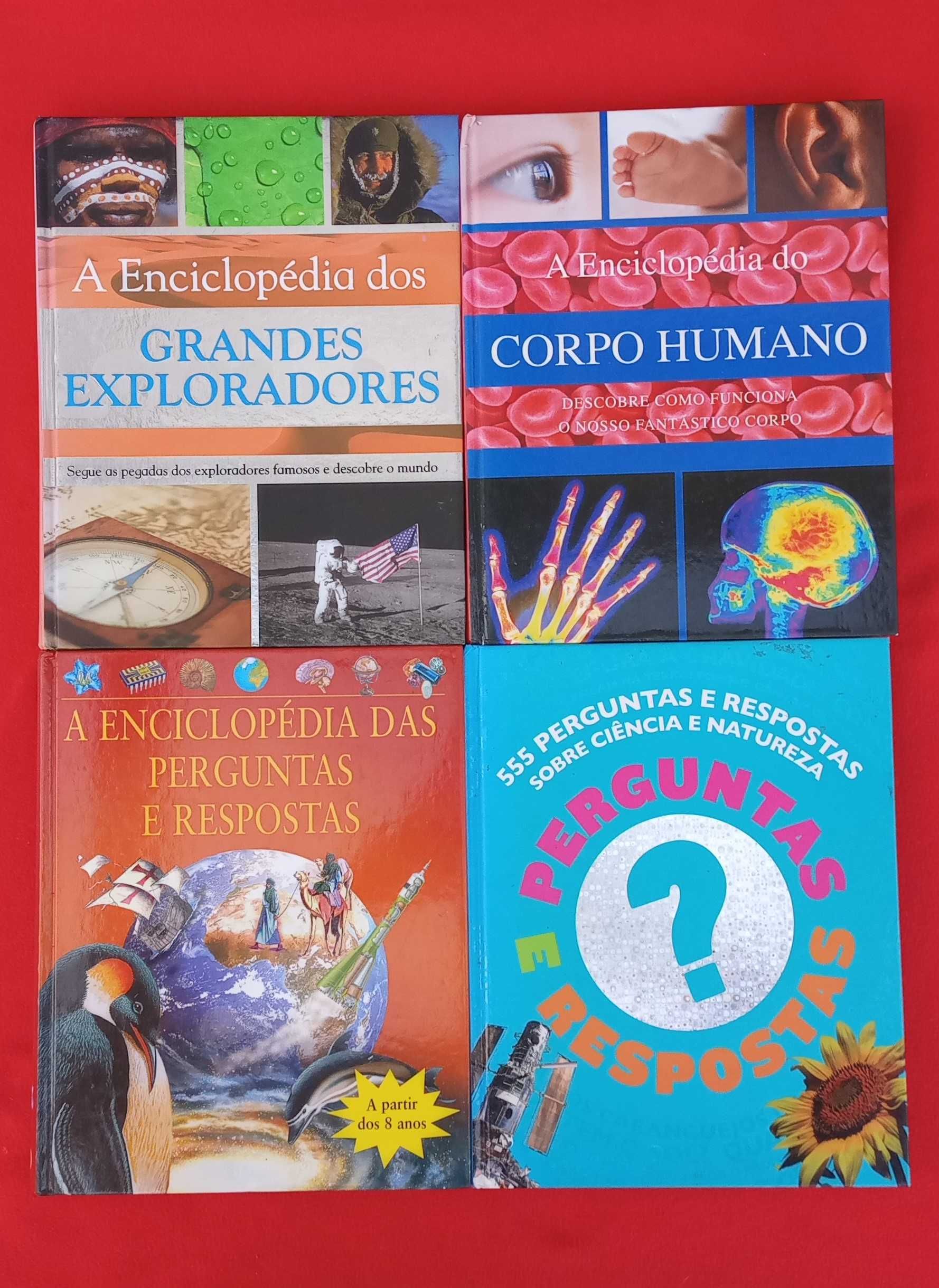 Pack  - Enciclopedia Corpo Humano, Exploradores, Perguntas e Respostas