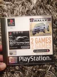 2 Jogos Playstation1 Toca touring cars/Colin McRae rally