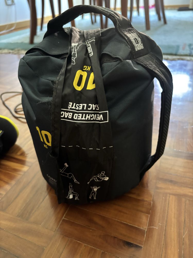 Kit material treino fitness
