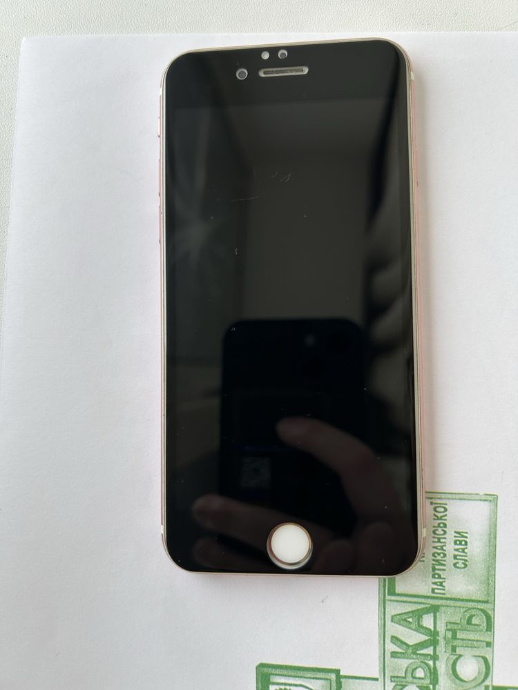 iPhone 6s,64gb,rose gold,100% батарея