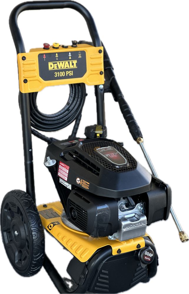 Mocna myjka spalinowa DEWALT silnik Honda 200 bar 12gwar