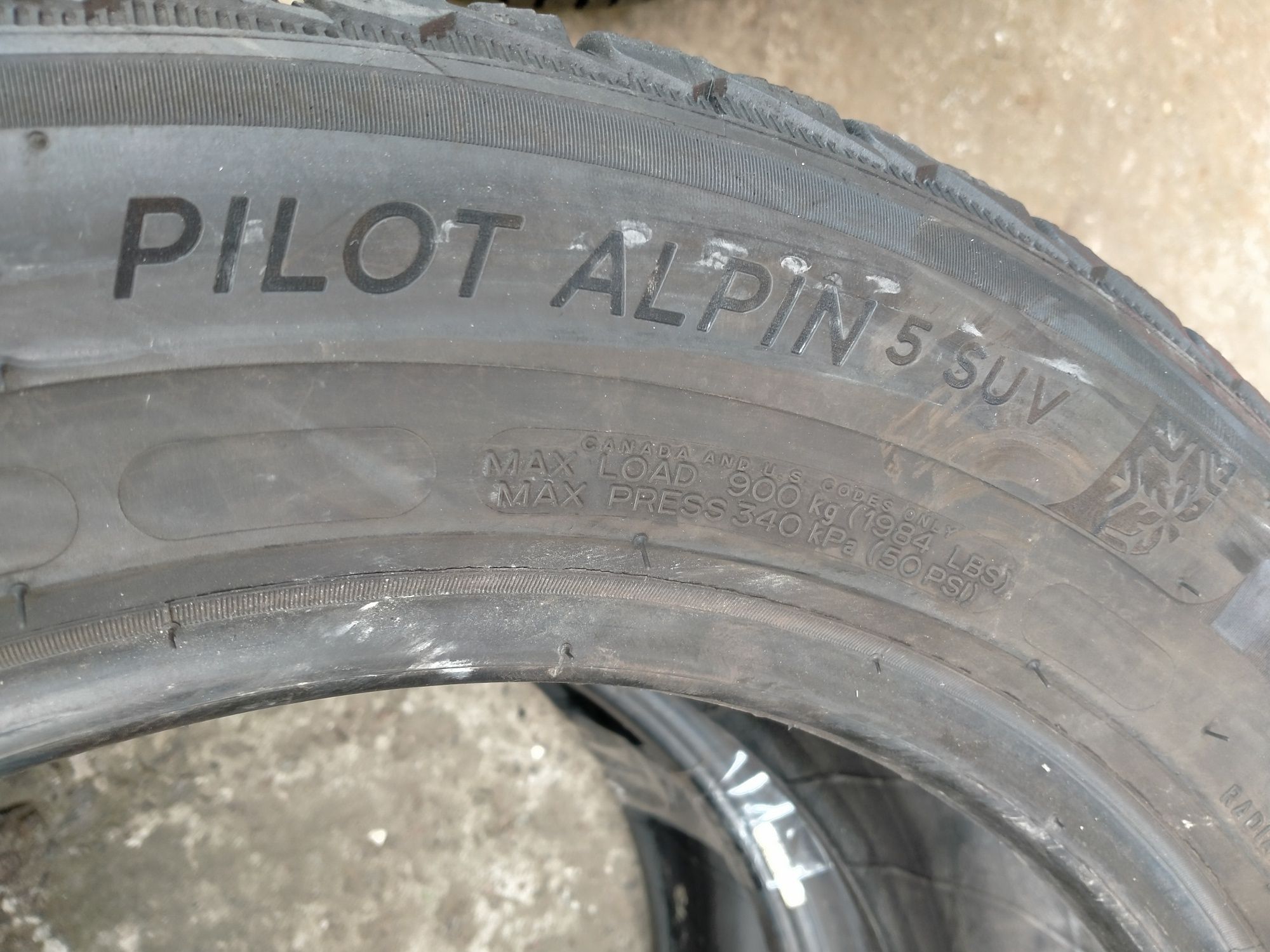 235/55/18 Michelin Pilot Alpin 5 suv Мишелин 2шт Зима