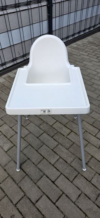 Krzesełko do karmienia IKEA białe