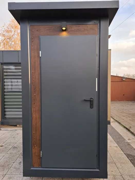 Kontener pawilon sanitarny, toaleta, łazienka mobilna ogrodowa wc