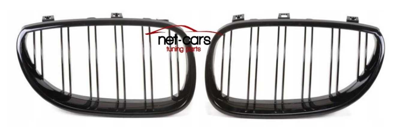Grill Nerki BMW E60 E61 M Pakiet M5 SEDAN KOMBI czarny mat