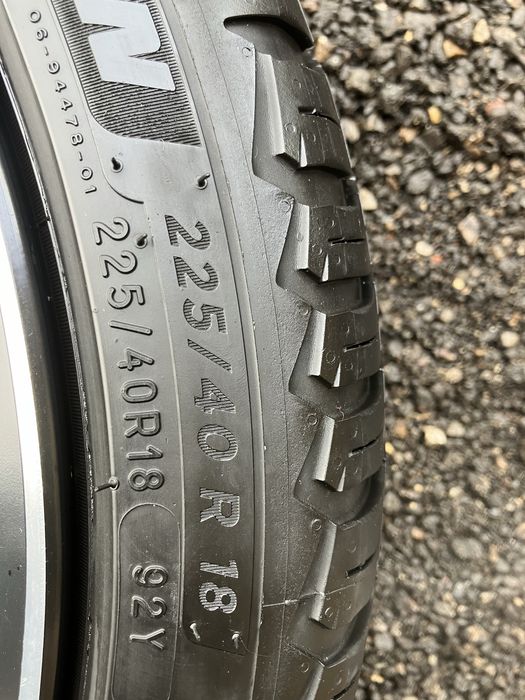 Alufelgi 18” 5x114,3 opony michelin 225/40/18 2022r. Lexus Toyota