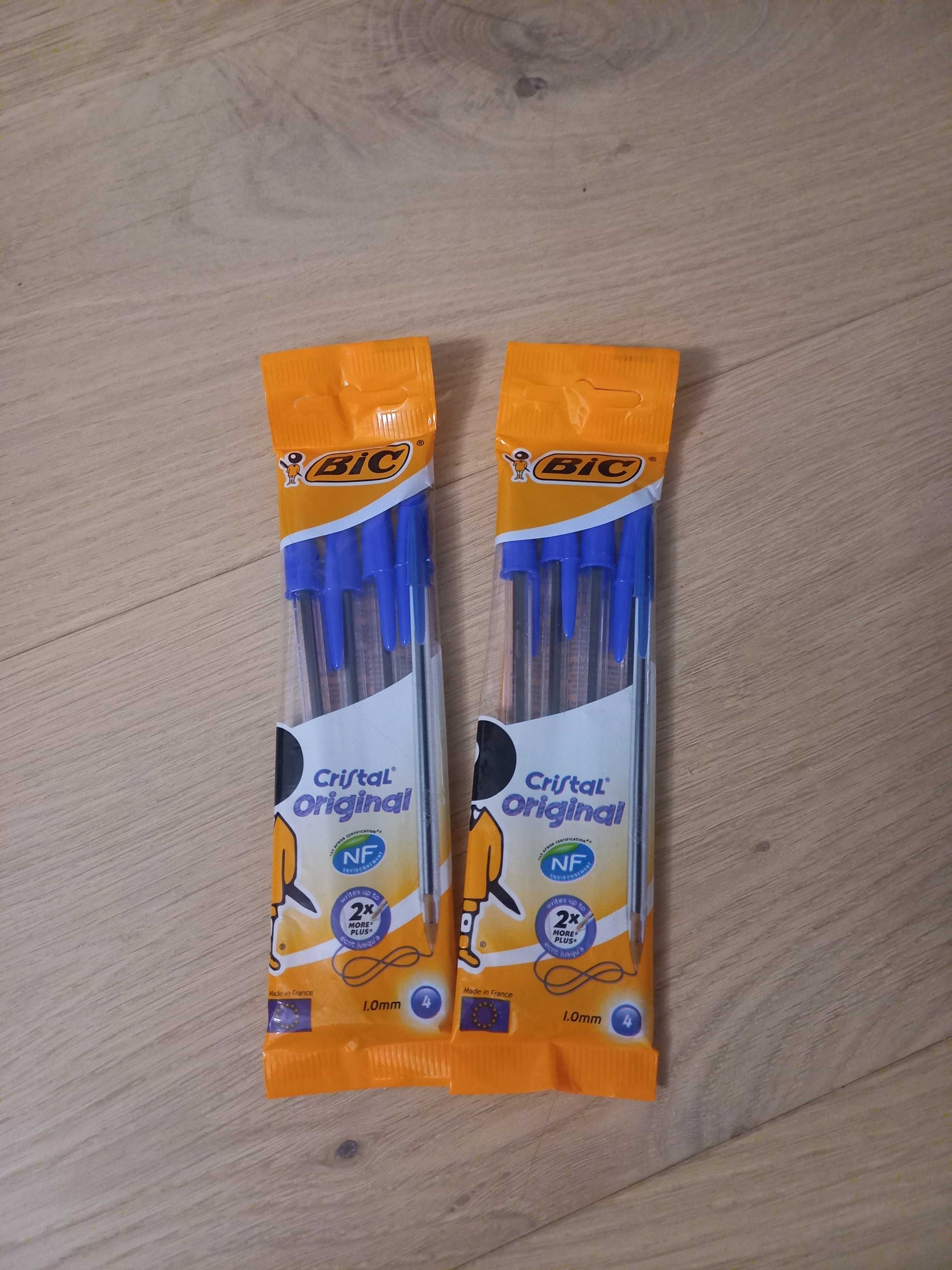 Długopisy niebieskie BIC