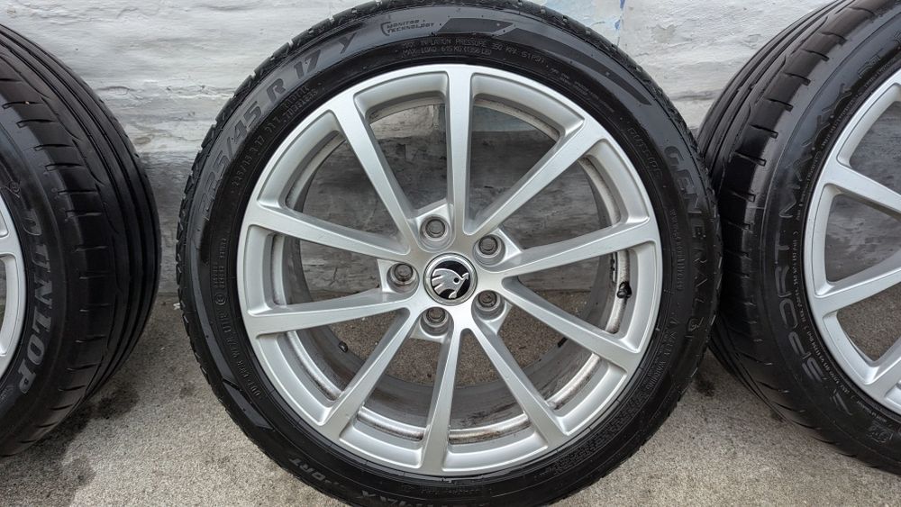 Колеса/шини в зборі диски  R17 ковані Audi А4 В9 2019 /Skoda А5/7/Golf