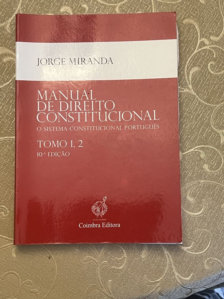 Manual do Direito Instrumental de Jorge Miranda