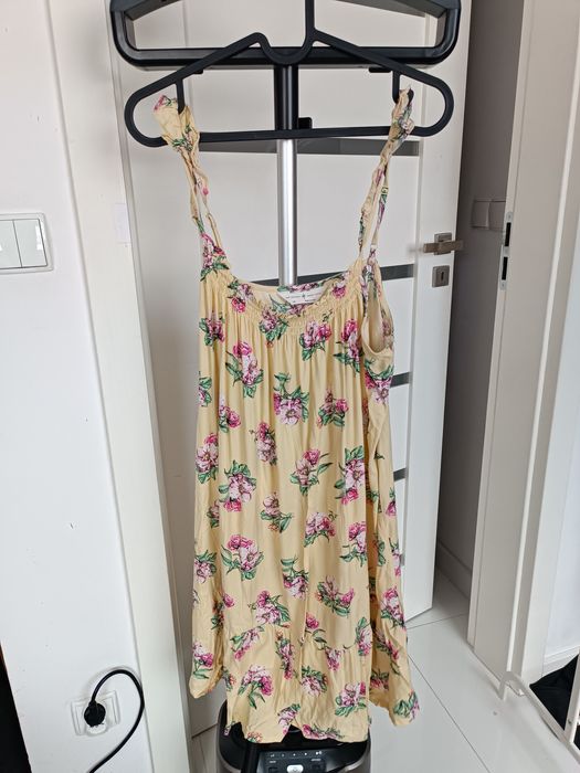 Tk Maxx sukienka XXL 44 2xl 16 kwiaty ramiączka lato