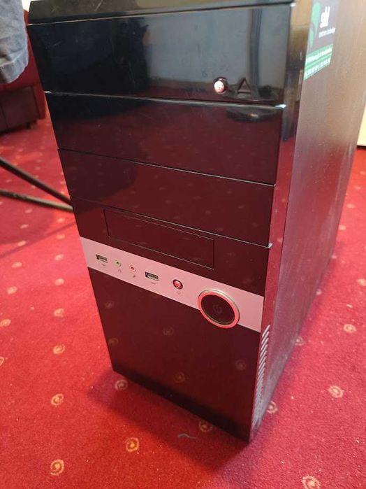 Komputer PC Pentium G2130, Ram 4GB, HDD 500GB, Monitor 20cali, Linux