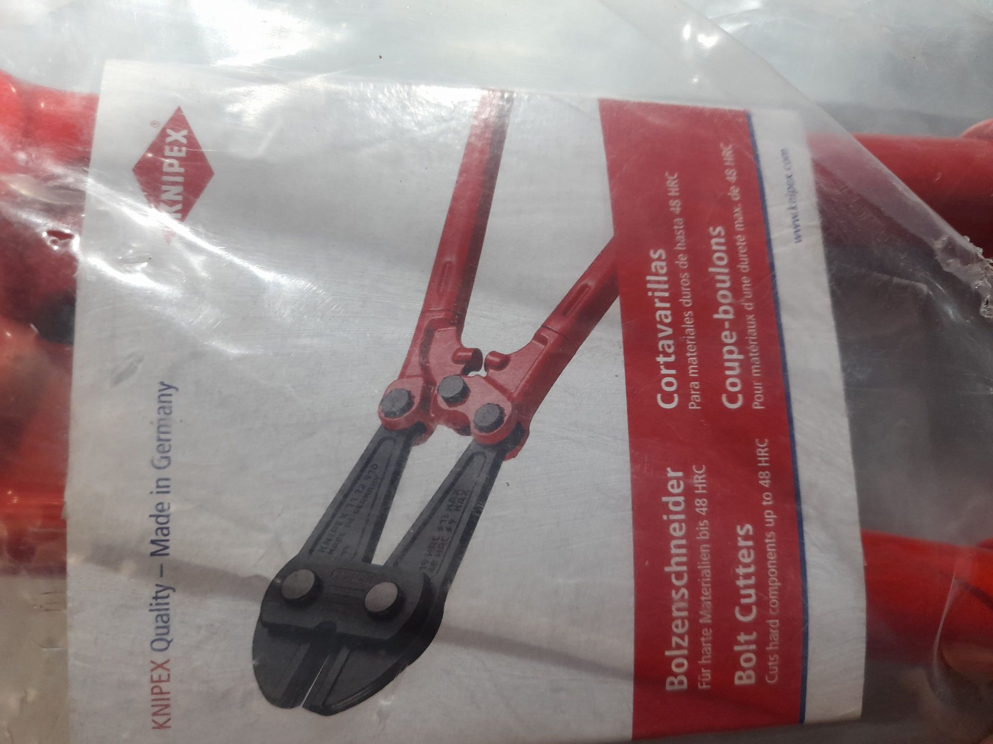Nożyce do ciecia drutu niemieckie Knipex