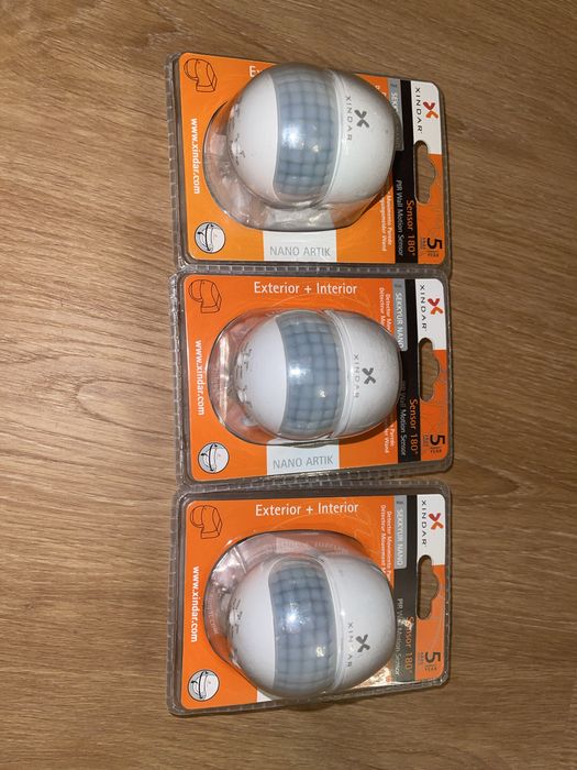 3 Mini detector de movimento de parede