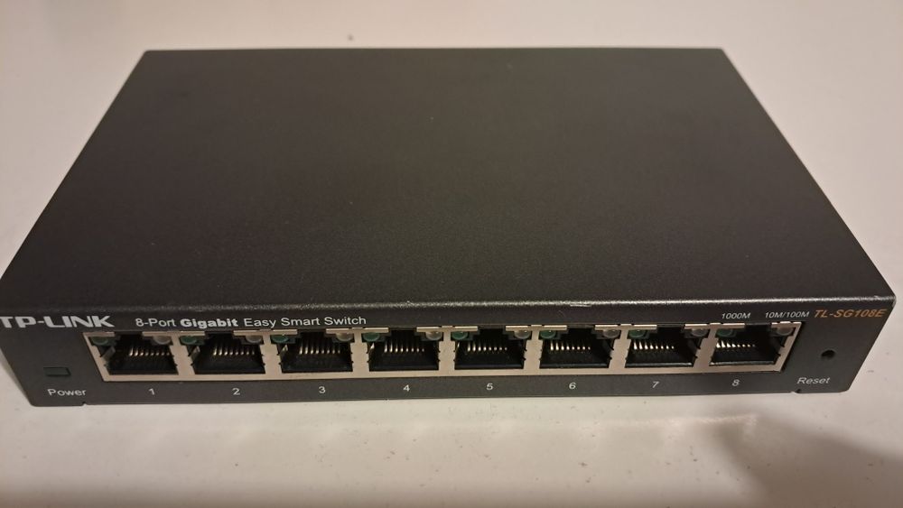 Switch TP-LINK TL-SG108E Gigabit Ethernet, 8 portów,