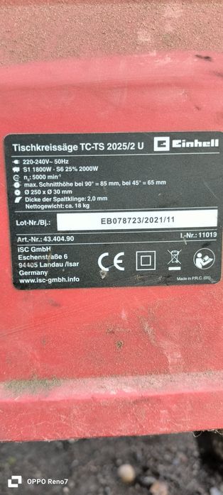 Piła stołowa krajzega einhel