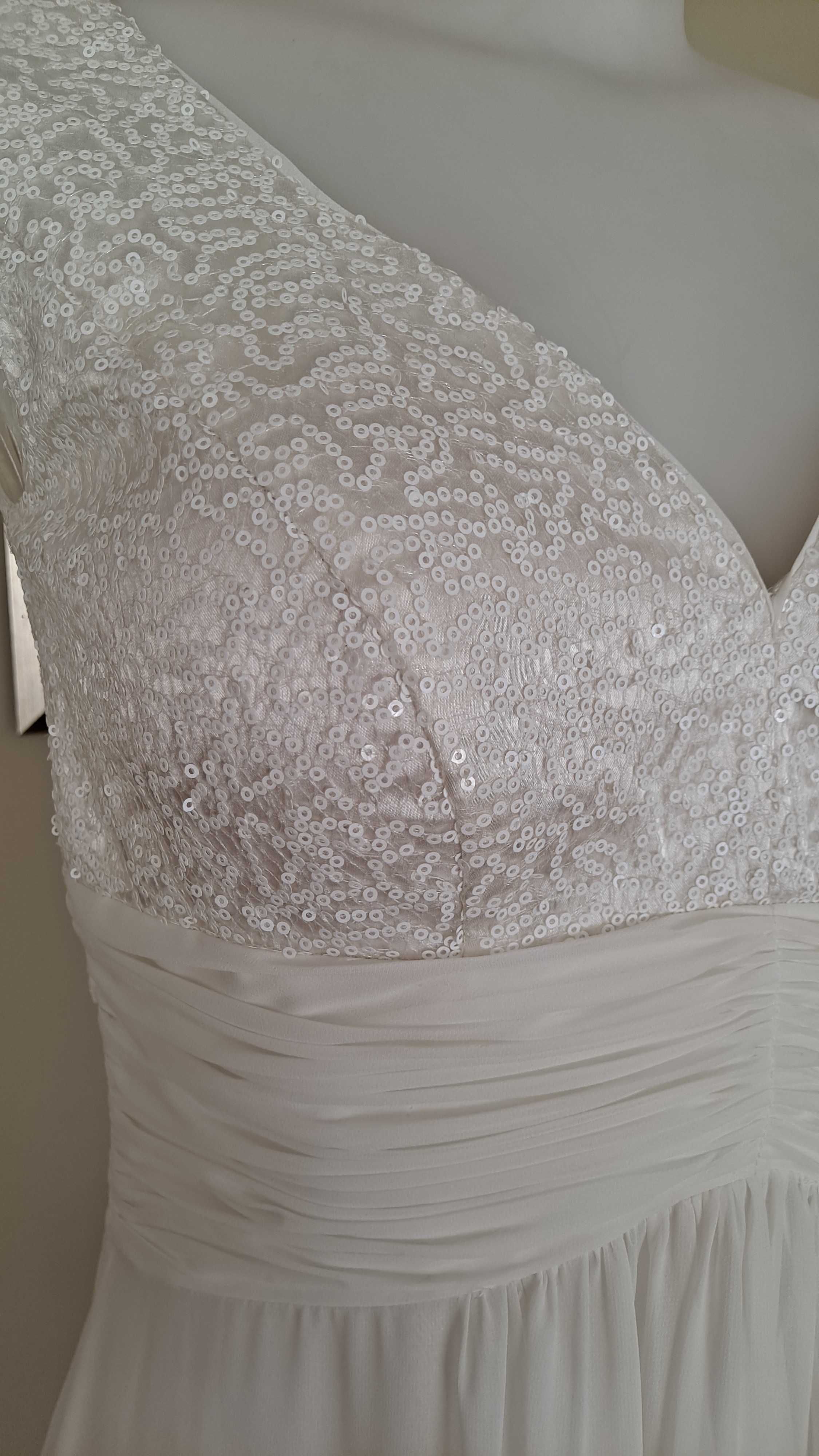 Suknia ślubna biała SWING rozmiar 36