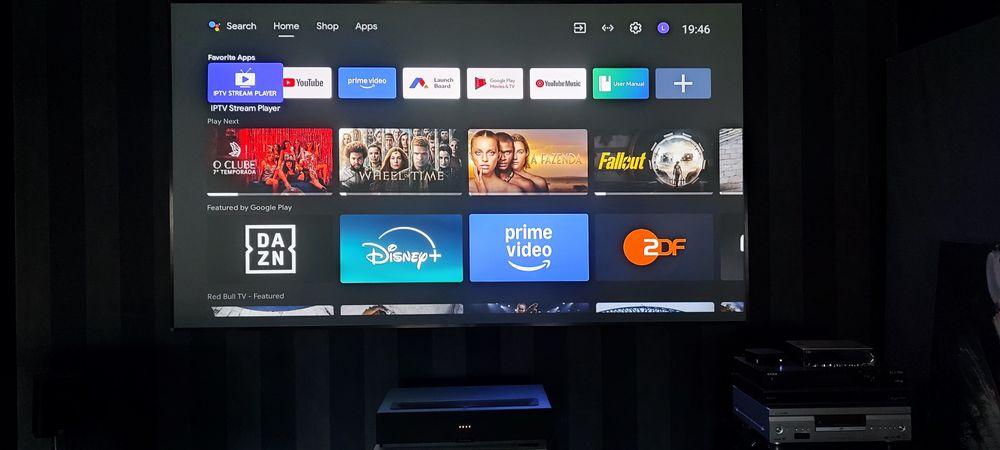 Laser TV 4k  Formovie Theater como novo com garantia
