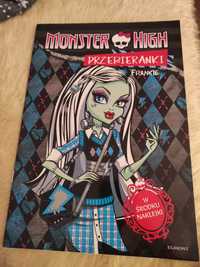 Monster High przebieranki. Książeczka,  kolorowanka z naklejkami