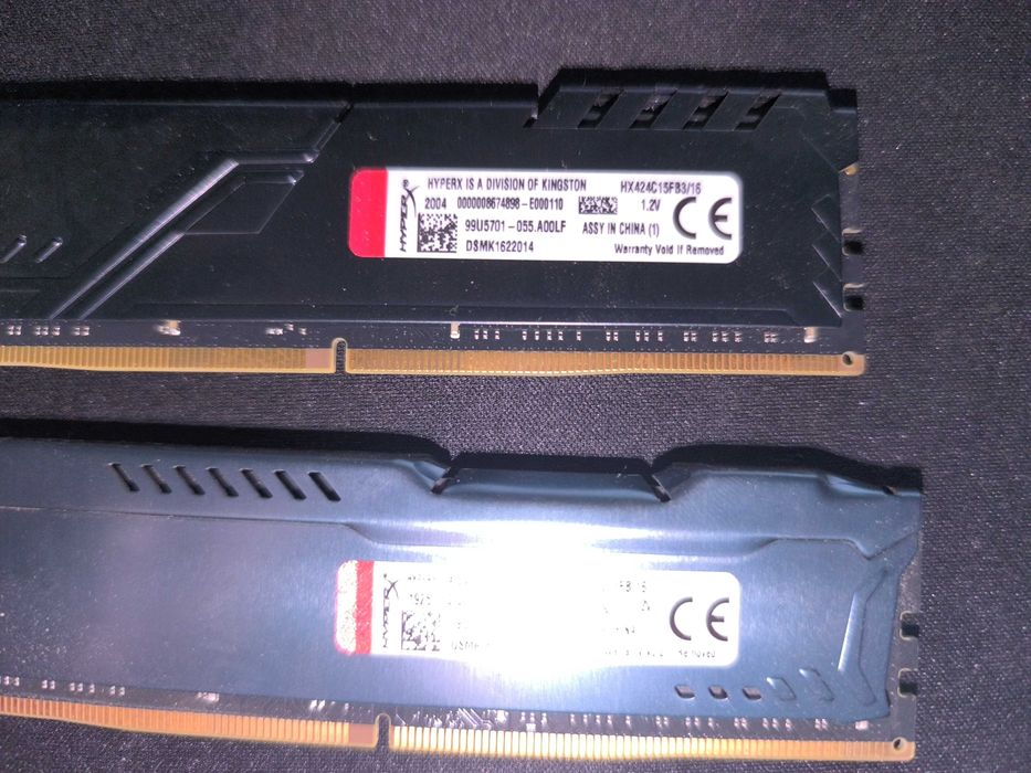 Ram hyperX DDR4 2x16Gb CL15 2400mhz