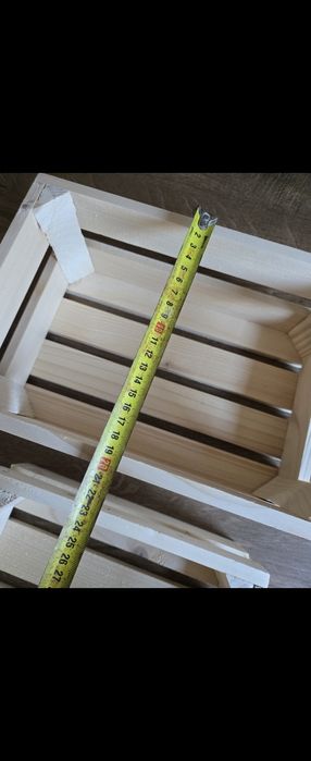 4 skrzynki naturalne nie malowane wyprzedaż