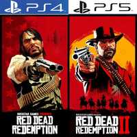Red Dead Redemption & RDR 2 PS4/PS5 НЕ ДИСК Ultimate Edition РДР Mafia