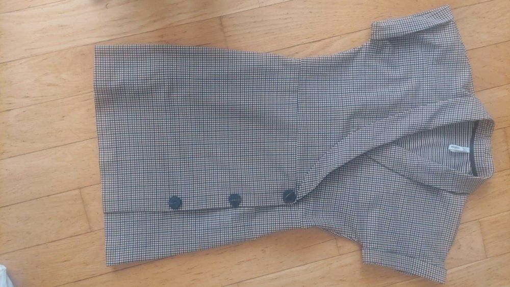 Szmizjerka sukienka bez rękawów