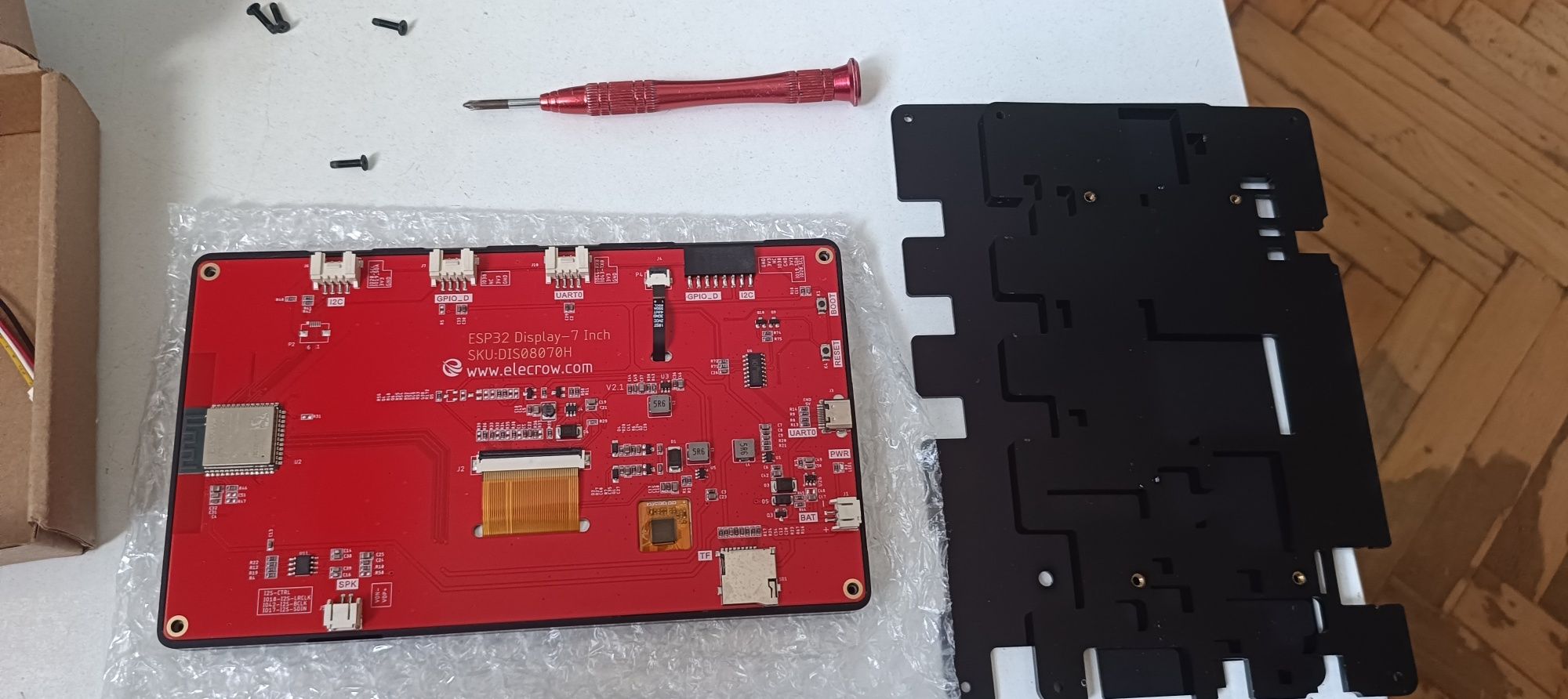Wyświetlacz esp32 ekrane dotykowy , esp32 , 7 cali