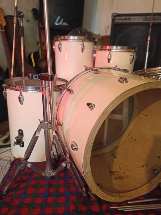 Zaproponuj! Bębny Szpaderski Pearl '70 80 Shell set Zestaw do renowacj