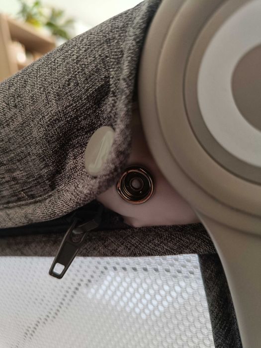 Łóżeczko turystyczne / kołyska Lionelo Malin Grey Stone + materac