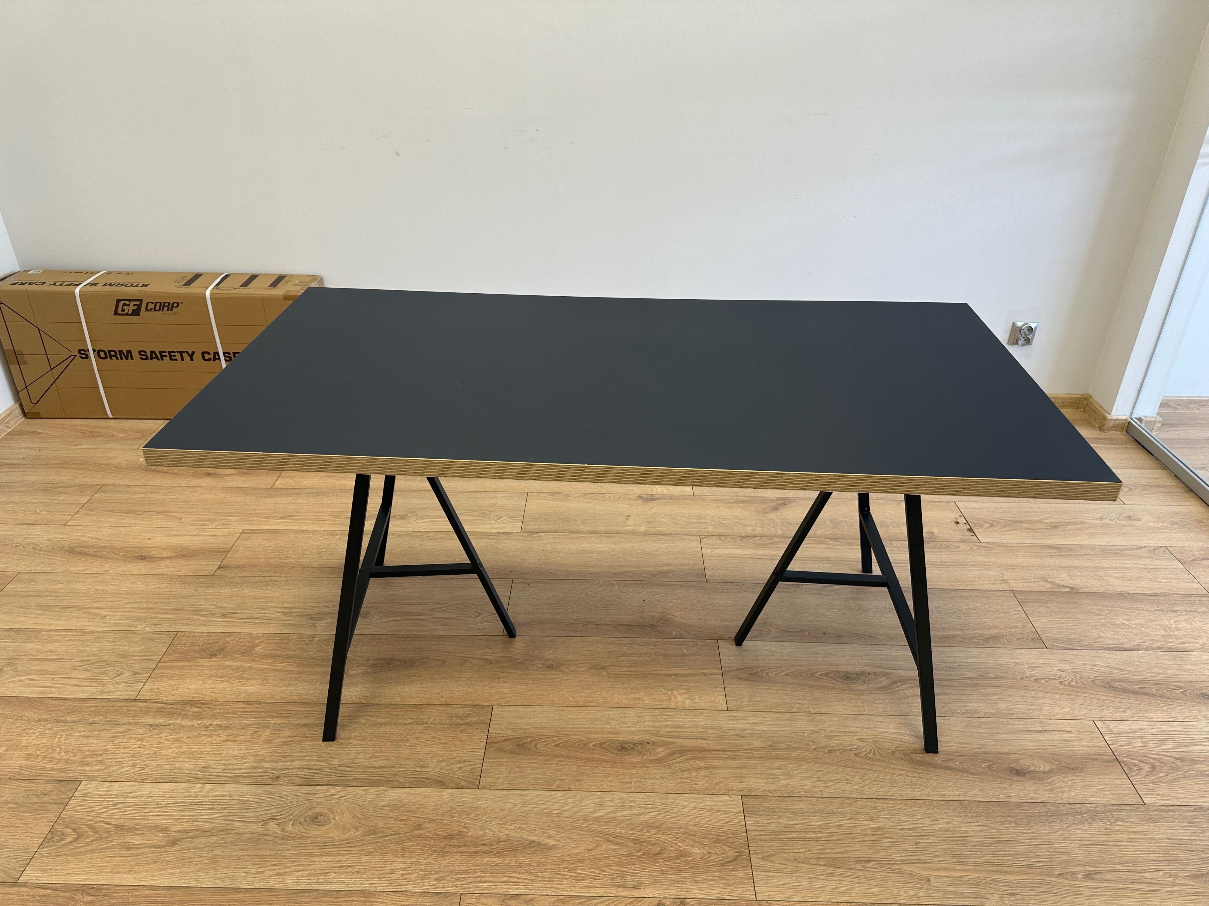 Nowe biurko / stół IKEA LINNMON grafitowe czarne
