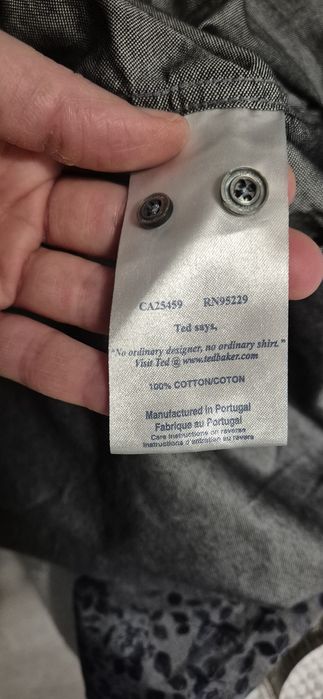 Koszula Ted Baker L (43cm kolnierzyk)stan idealny floral design